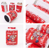 Cheers Cunt Christmas Stubby Holder 2 Pack